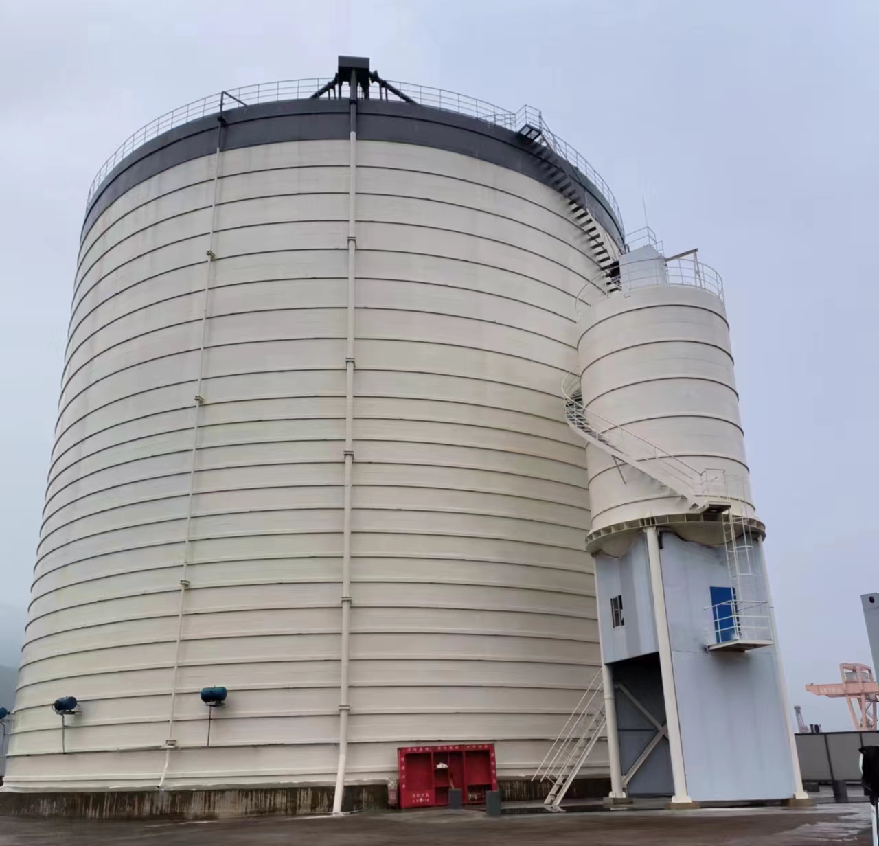 金华10万吨水泥钢板库