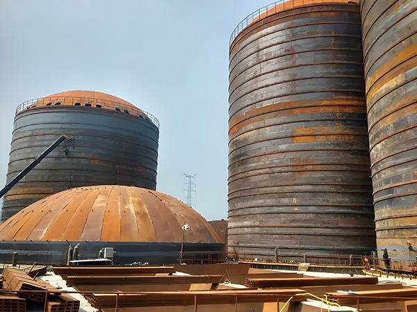 金华焦粉钢板仓